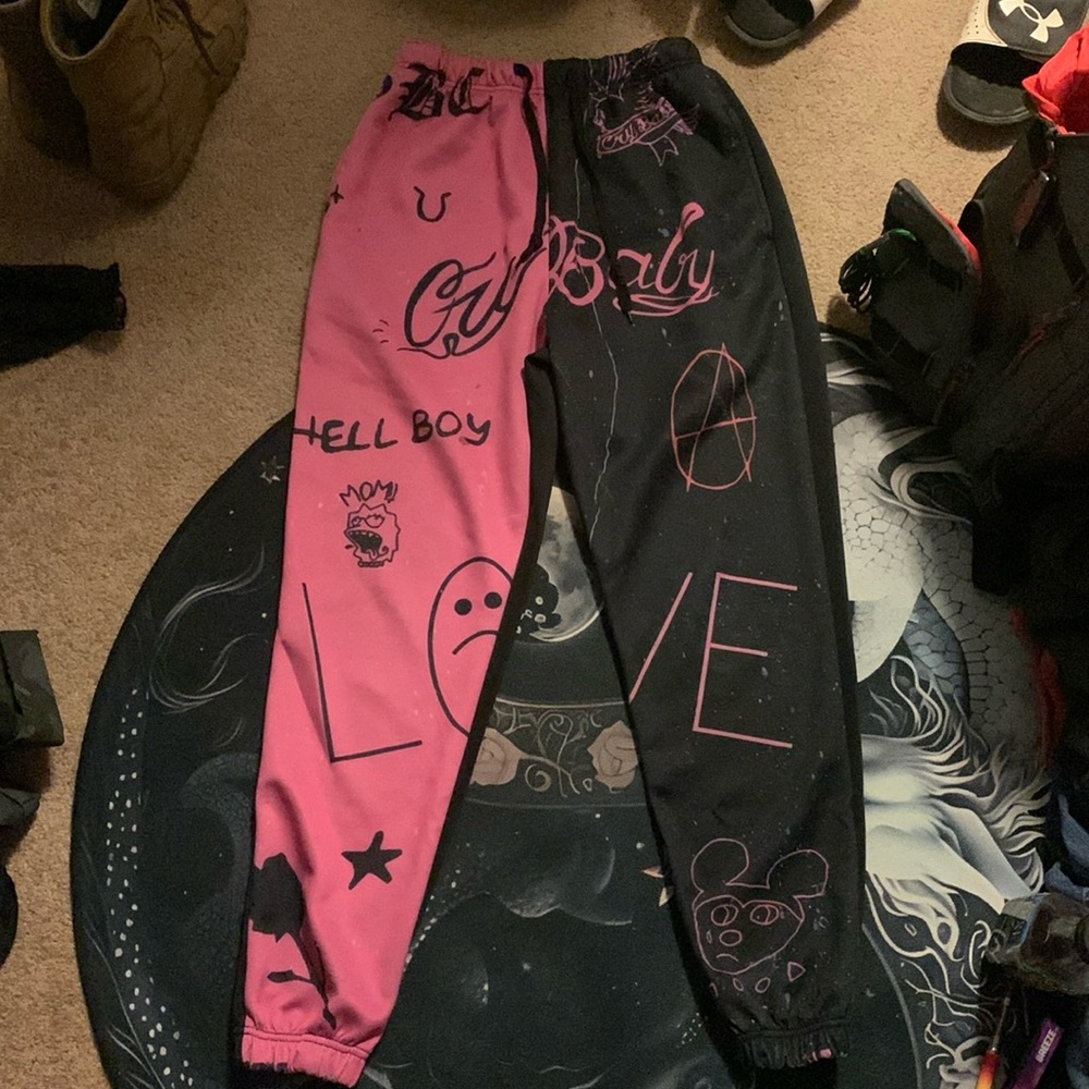 Lil peeps tattoo joggers